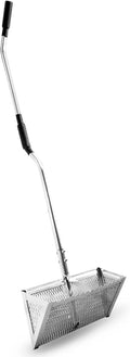 Sand Flea Rake 16in Wide Basket with 52in Handle - Ergonomic Digging