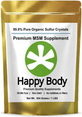 Organic Sulfur Crystals 99% Pure MSM - Premium Absorption and Value
