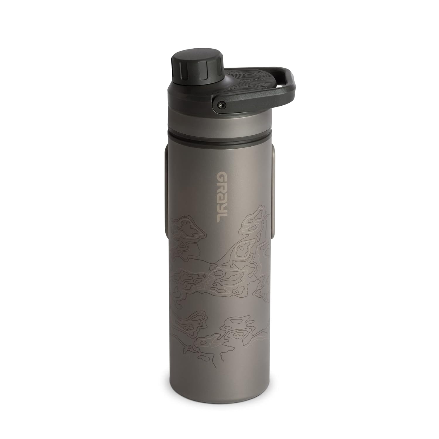 Titanium Water Purifier Bottle - Pure Hydration On the Go!