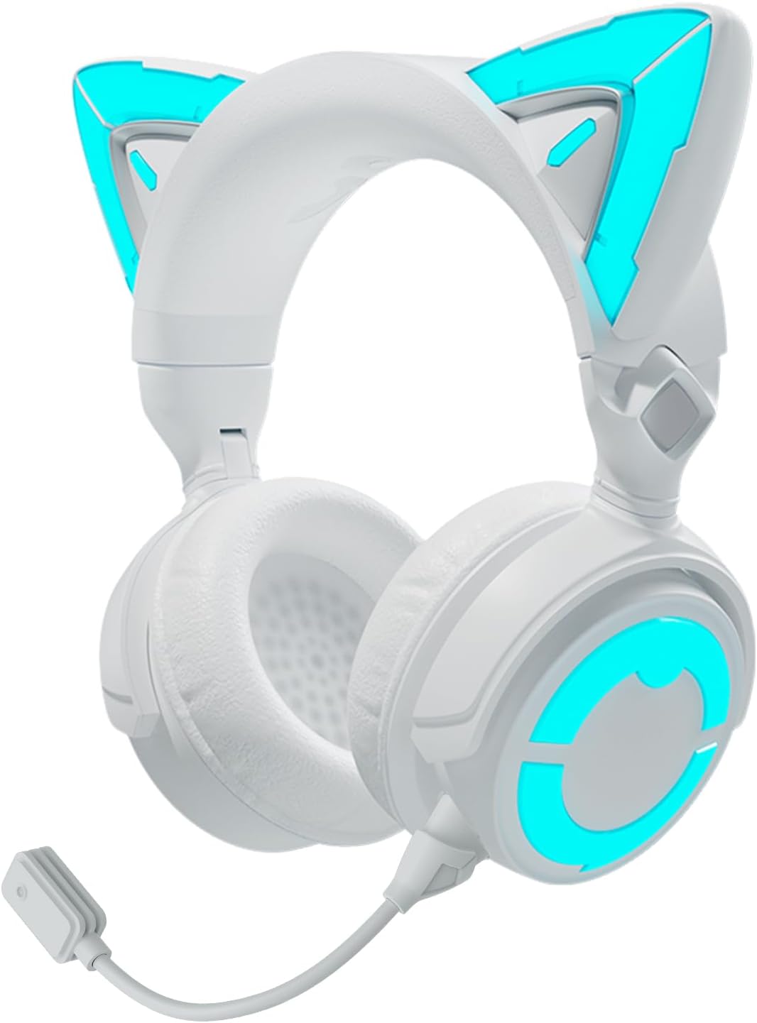 YOWU Cat Ear Headphones 4GS - RGB Gaming Bliss
