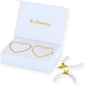 FabuLove Permanent Bracelet Kit DIY Couples Bracelets - Date Night