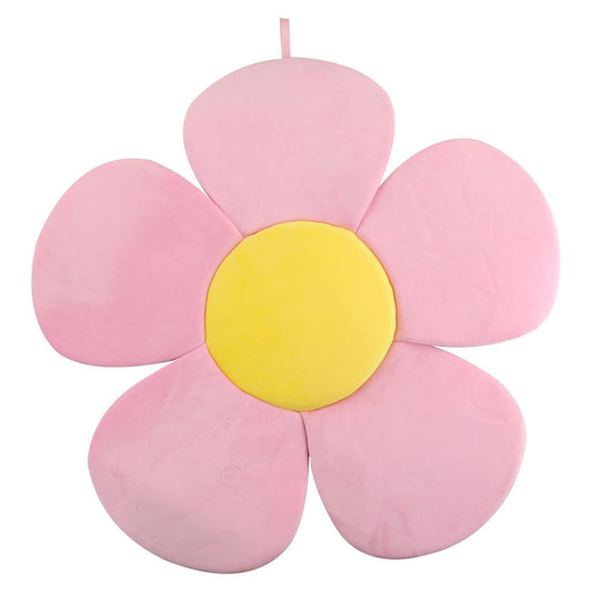 KAKIBLIN Pink Flowers Baby Bath Mat