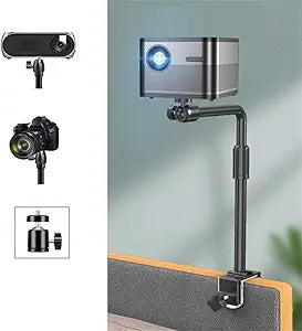 AiFeelife Adjustable Projector Stand for Bed and Desk Use