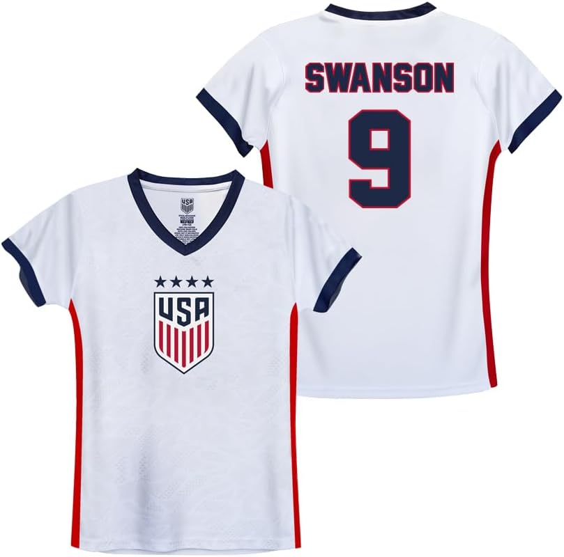 U.S. Women's National Soccer Team Game Day Shirt for Girls