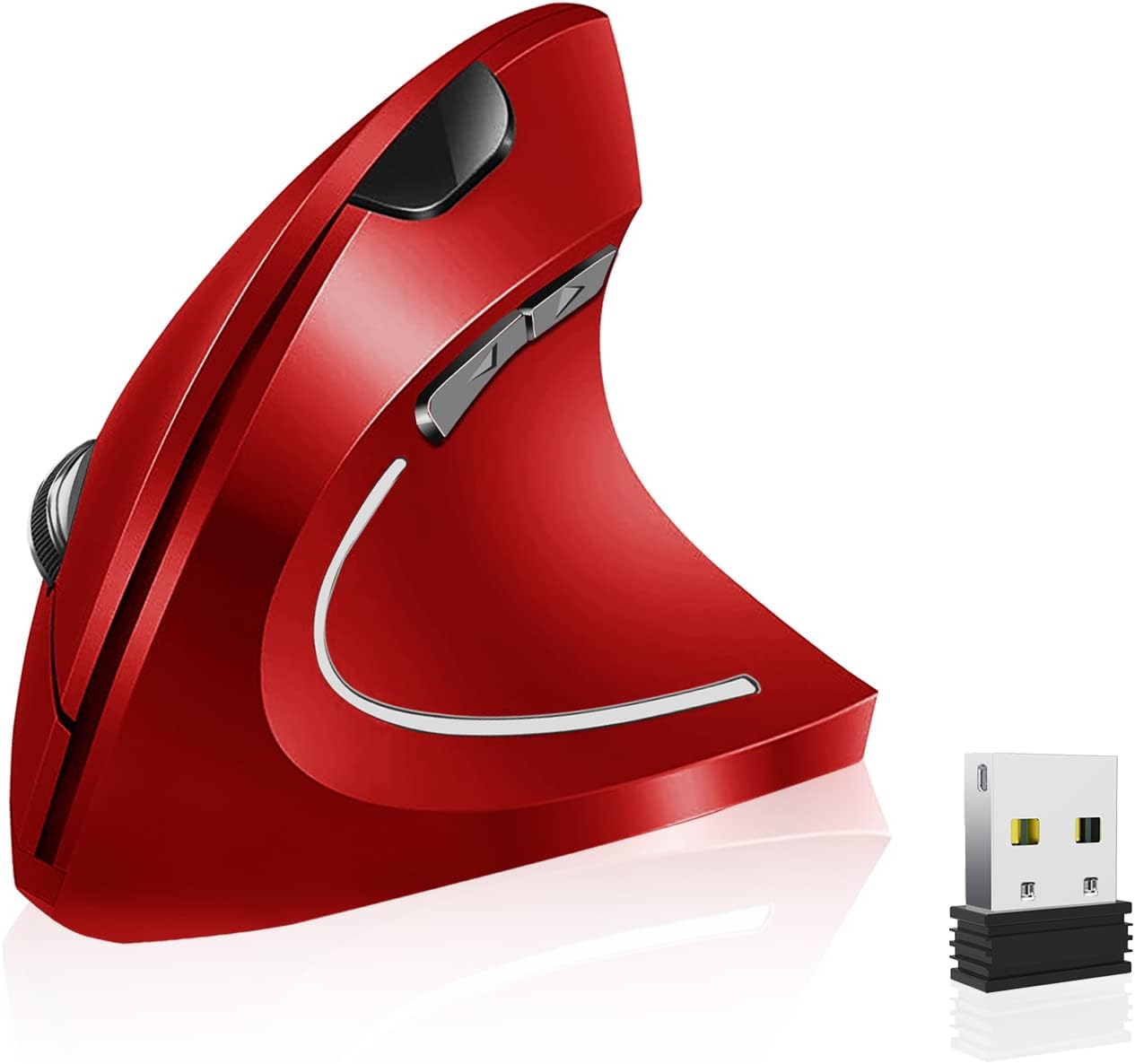 Vassink Ergonomic Rechargeable Wireless Mouse - Ultimate Comfort
