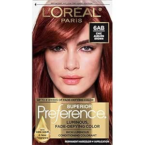 L'Oreal Paris Superior Preference Chic Auburn Brown Hair Dye Review