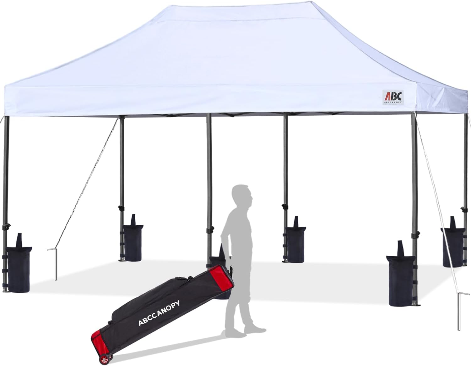 ABCCANOPY Patio Pop Up Canopy Tent 8x16 for All Occasions