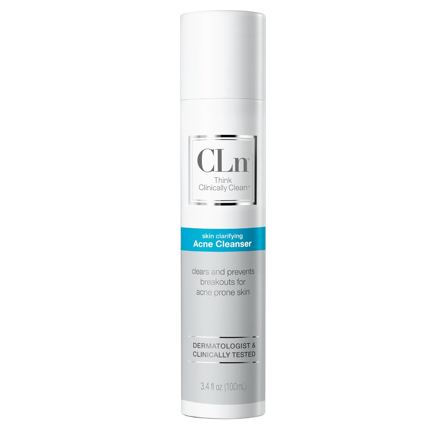CLn Acne Cleanser with 0.5% Salicylic Acid for Clear Skin
