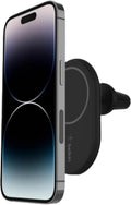 MagSafe-Compatible Magnetic Wireless Car Charger 10W - Black