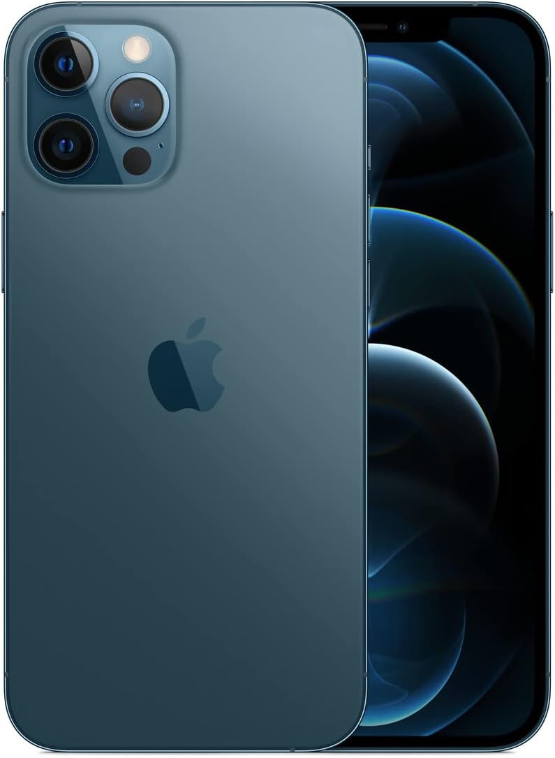 Apple iPhone 12 Pro 256GB Pacific Blue - Renewed GSM Compatible