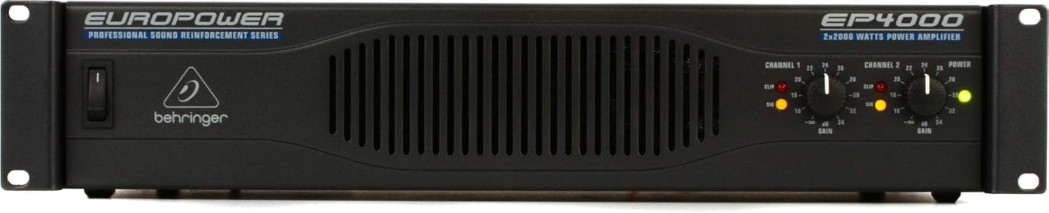 Behringer Europower EP4000: Powerful 4,000-Watt Amplifier