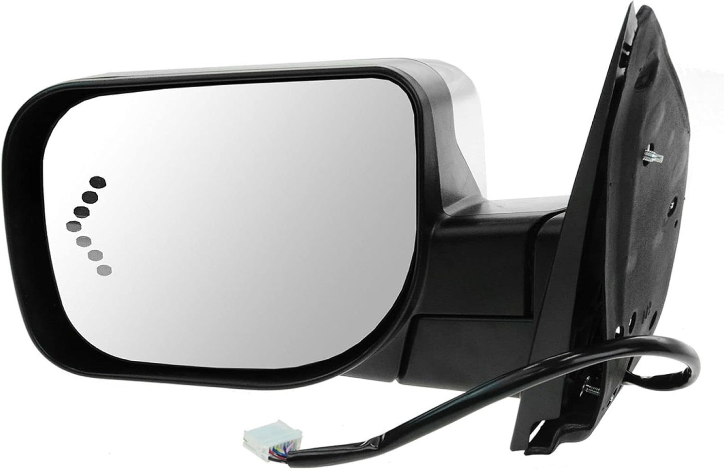 TRQ Driver Side Mirror Assembly for 2007 INFINITI QX56 & More