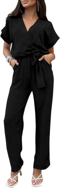 PRETTYGARDEN Women's Summer One Piece Jumpsuit (Style R8JG)