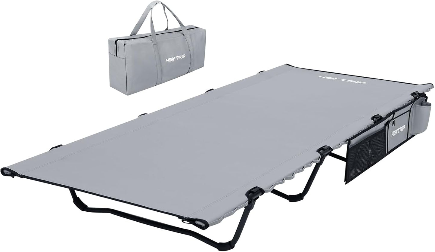 HEYTRIP XXL Camping Cot - Sturdy Support 500lb