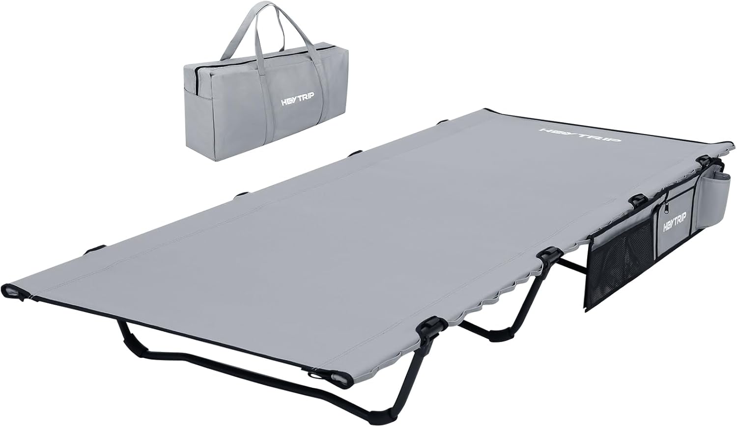 HEYTRIP XXL Camping Cot - Sturdy Support 500lb