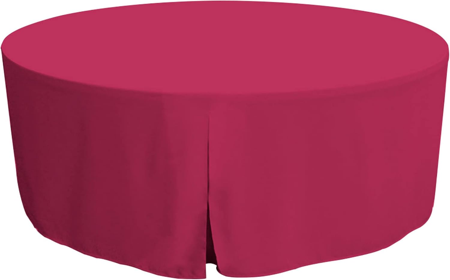 Machine Washable Polyester Solid Fitted Table Cover for Events