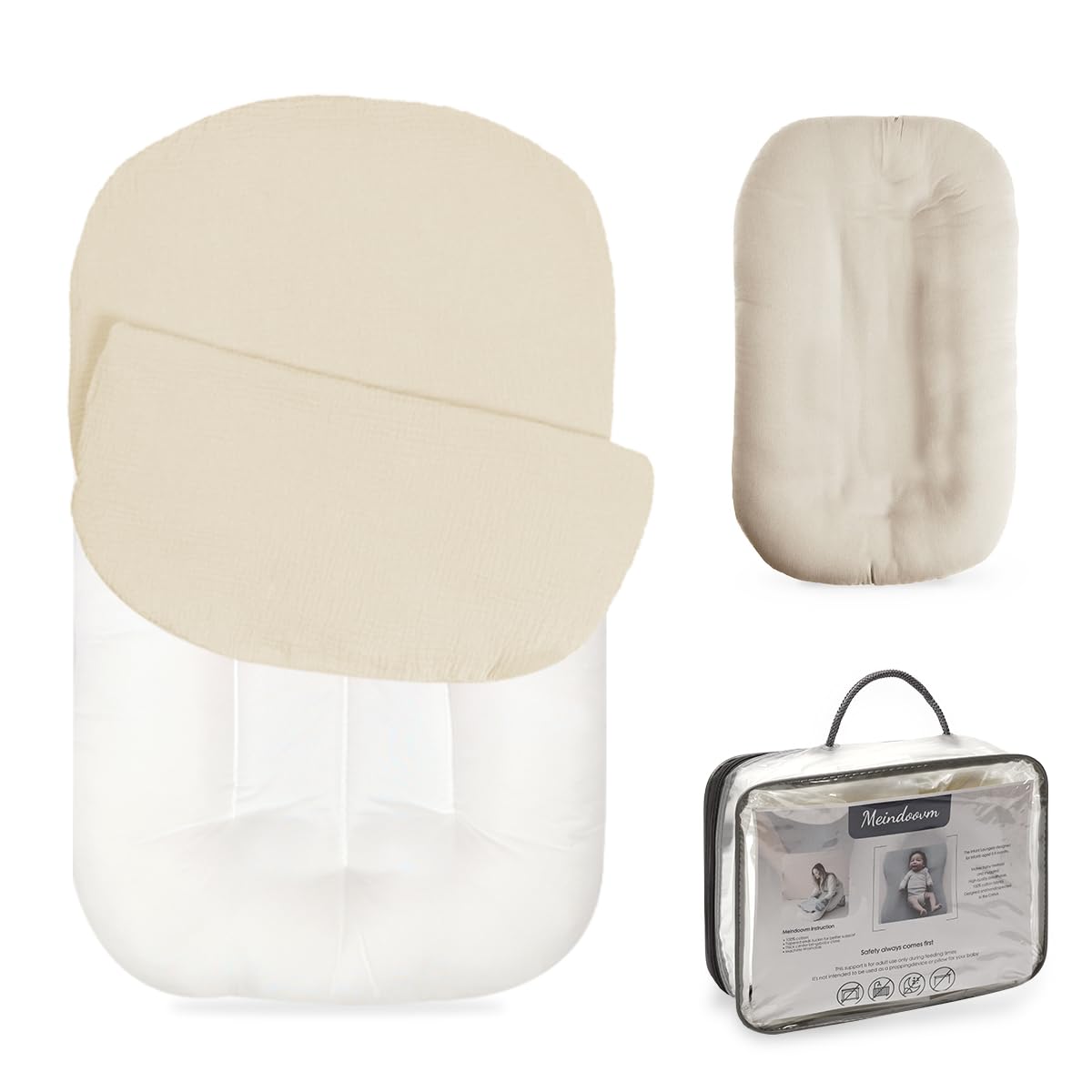 Baby Lounger - Snuggle Cozy Me Infant Lounger for Newborns