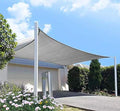 Patio Sun Shade Sail Canopy, 10ft x 14ft Rectangle Shade Cloth Block
