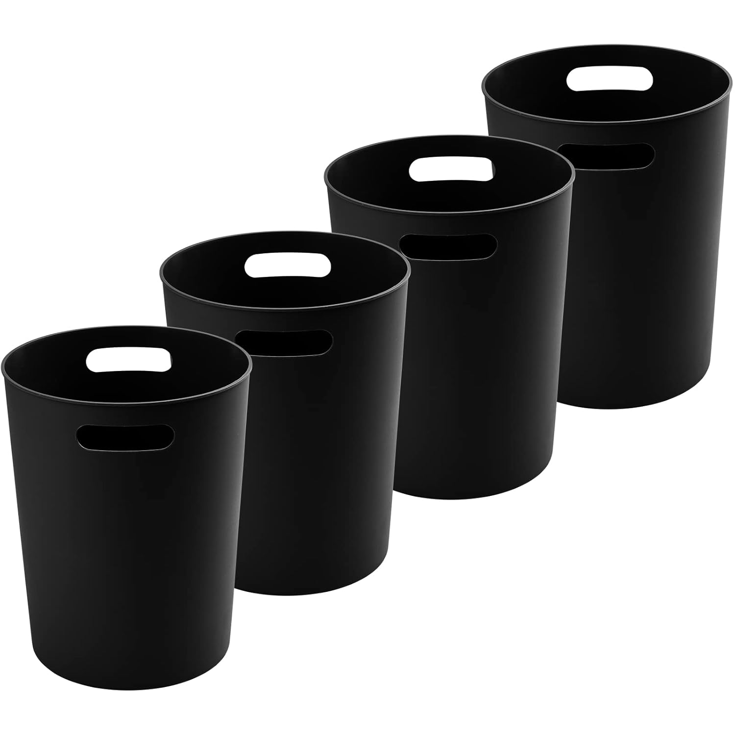 4 Pack Small Trash Can for Bathroom - 3 Gallon Wastebasket
