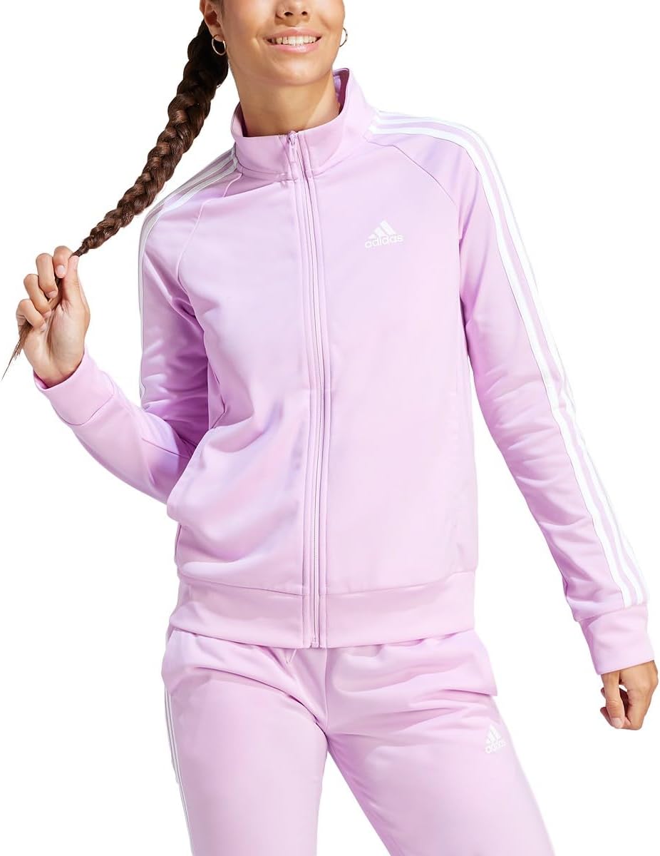 adidas Women's Essentials Warm-Up Slim 3-Stripes Track Jacket Review