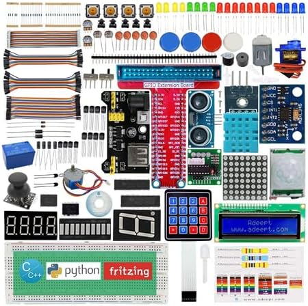 Adeept Ultimate Starter Kit for Raspberry Pi 4 3 2 Model B B