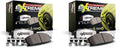 Power Stop Extreme Carbon-Ceramic Front and Rear Brake Pad Bundle