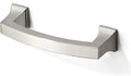 TUNNY 3 in/76mm Cabinet Handles 10 Pack - Brushed Nickel