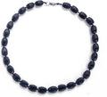 Women's Handmade Gemstone Beaded Necklace 10x14mm - Statement Gift