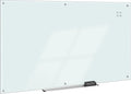 Glass Dry-Erase Board 96in x 48in - Magnetic Frameless Whiteboard