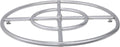 24 in Round Drop-in Fire Pit Pan - 92,000 BTU Stainless Steel