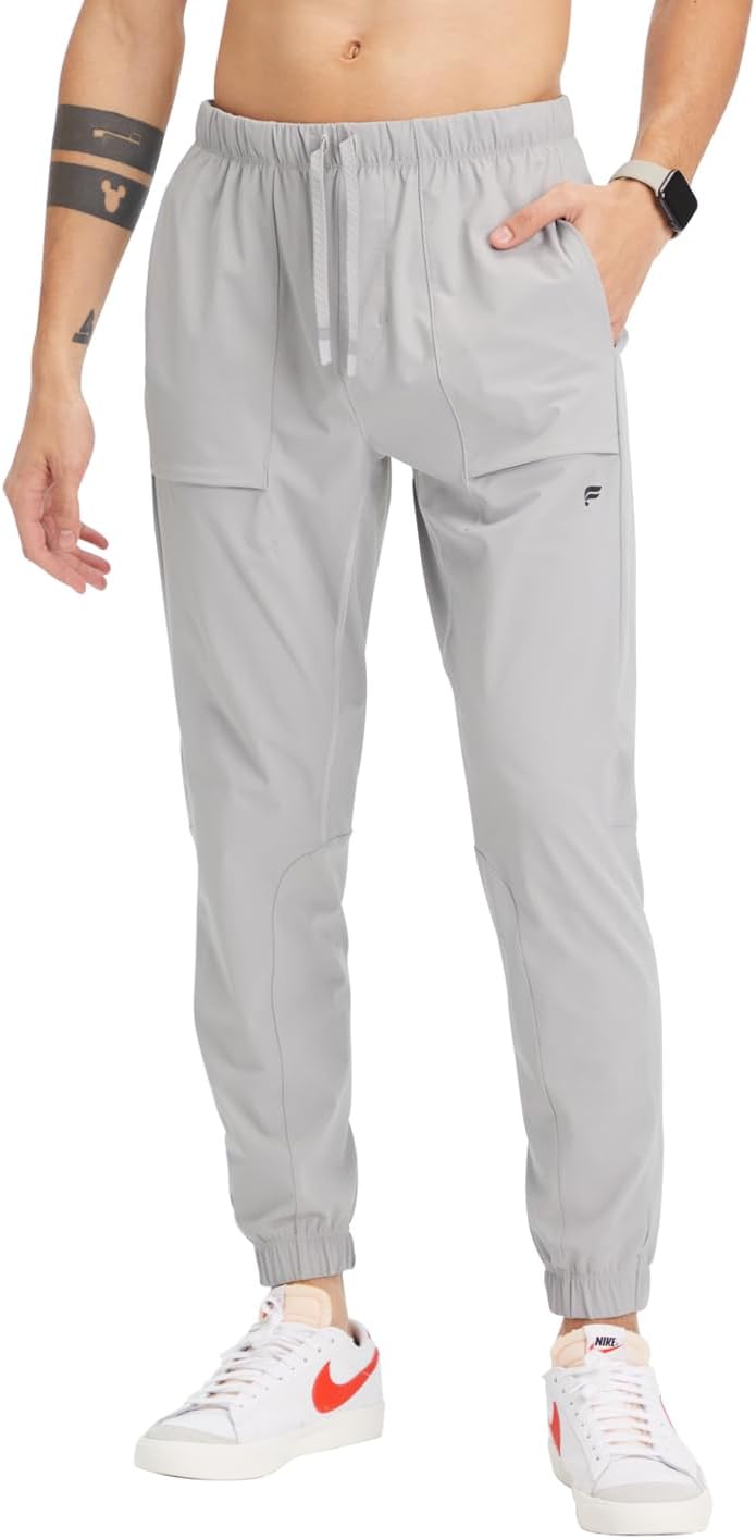 Fabletics Men's The One Jogger: Lightweight, Quick-Dry Comfort