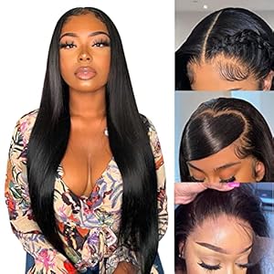 26 Inch Frontal Wigs Human Hair by Miss Flower - Luxurious Style