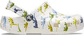 Crocs Classic Clog Seasonal Graphic (Toddler) - Lightweight Comfort