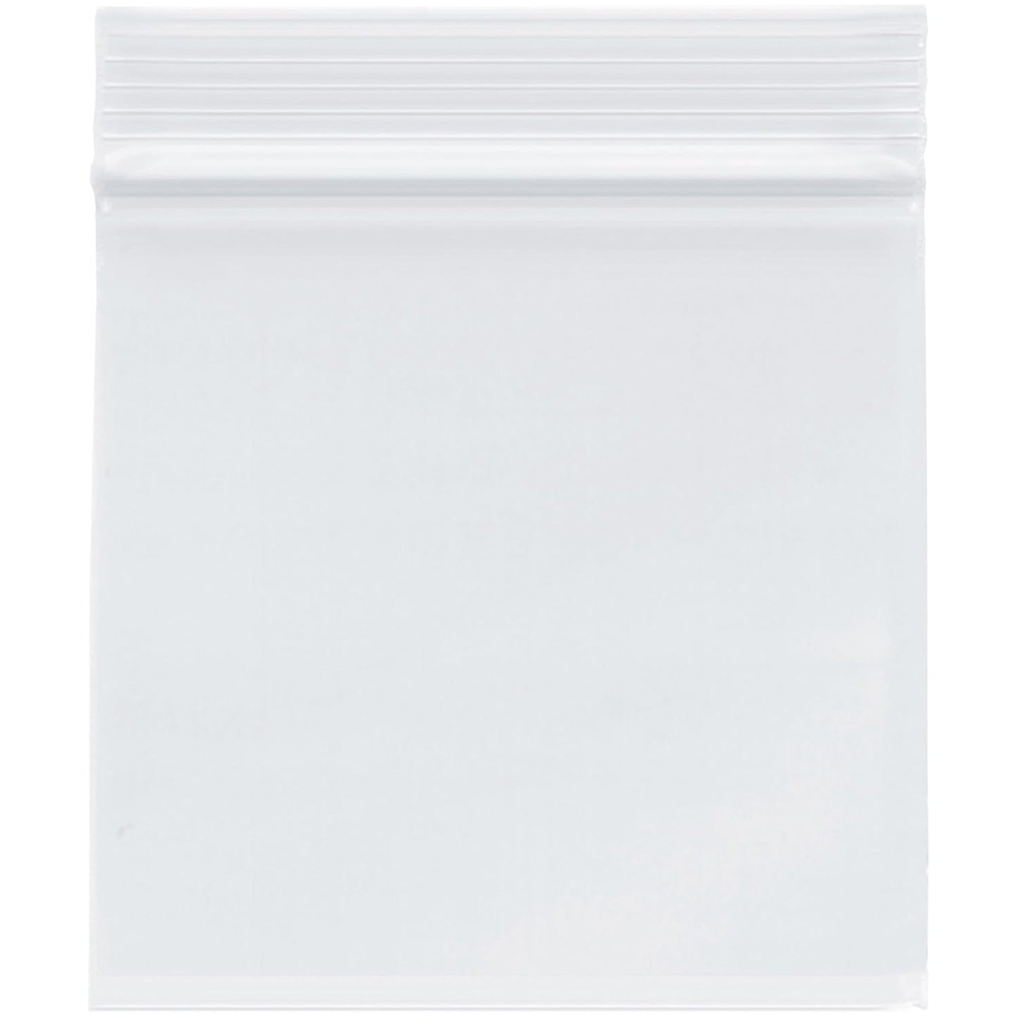 Plymor 4in x 4in Zipper Reclosable Plastic Bags - 1,000 Count