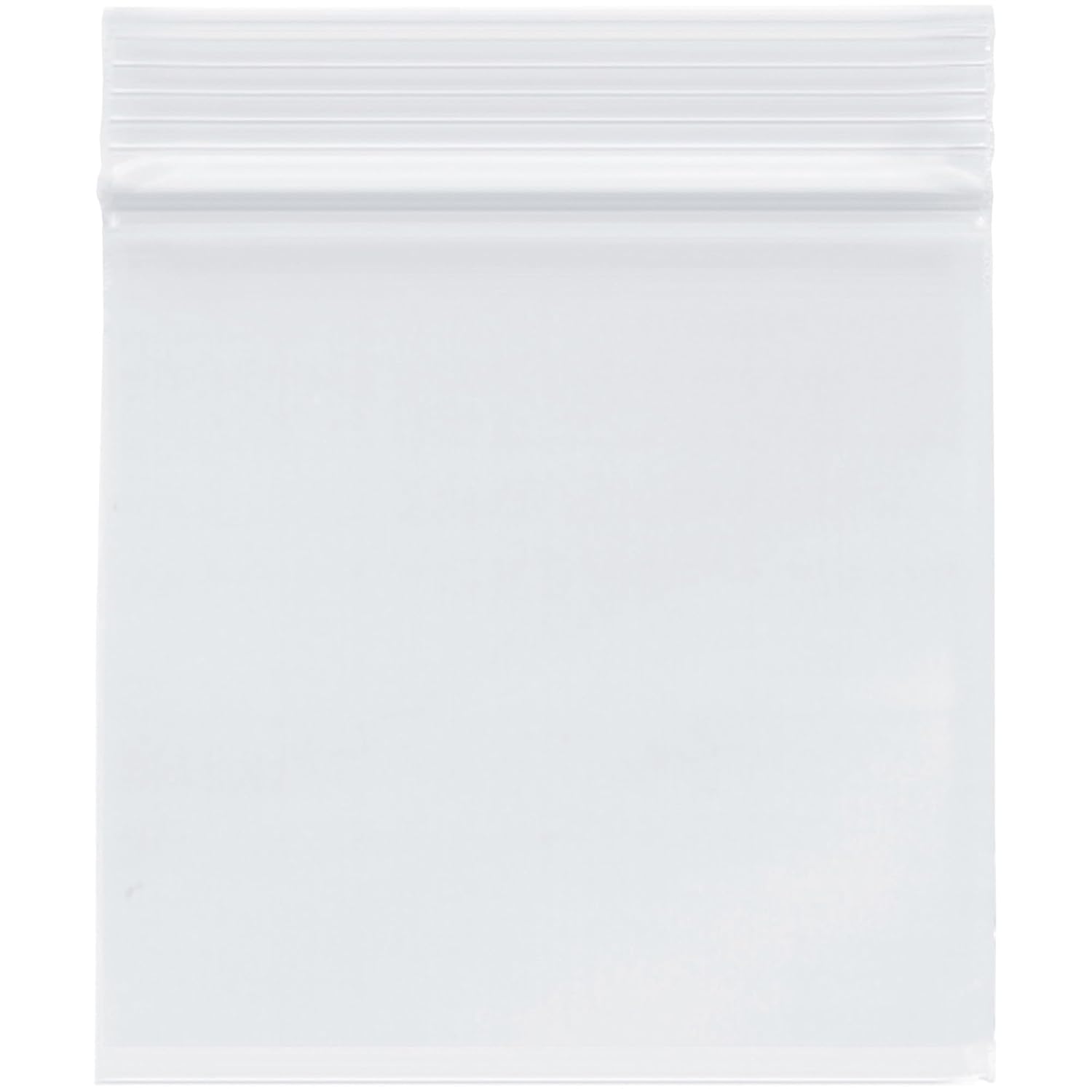 Plymor 4in x 4in Zipper Reclosable Plastic Bags - 1,000 Count