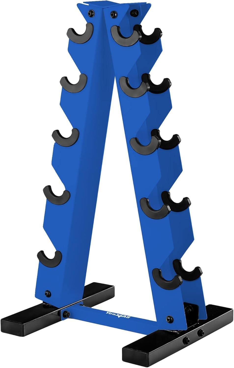YES4ALL Dumbbell Rack Stand - 5 Tier A Frame Weight Rack