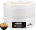 Elite Gourmet Digital Food Dehydrator for Healthy Snacks