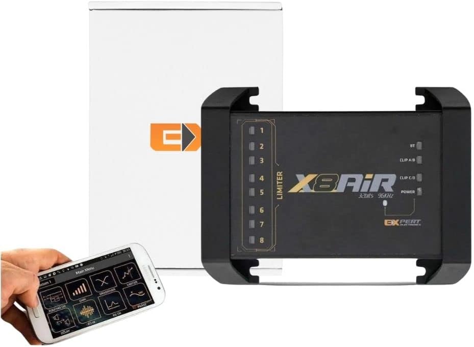 EXPERT 8 CH 32 BIT 96K Bluetooth Processor for Superior Sound