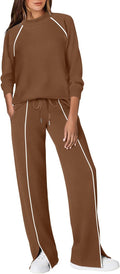 WIHOLL Lounge Sets for Women 2 Piece Fall Outfits - Travel-Ready