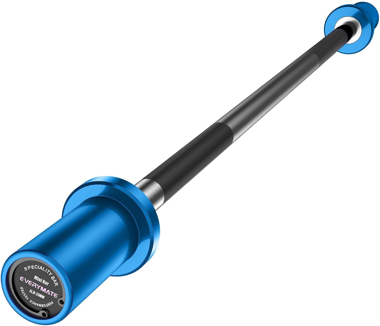 Everymate 5LB Mini Barbell Bar for Women and Kids Strength Training