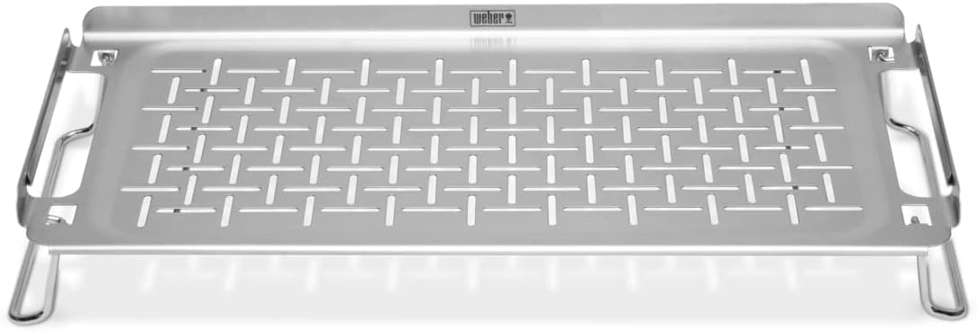 Weber Griddle Warming Rack for Perfectly Toasted Buns and More