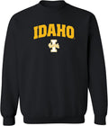 NCAA Arch Logo Team Color Crewneck - Unisex Licensed Sweatshirt