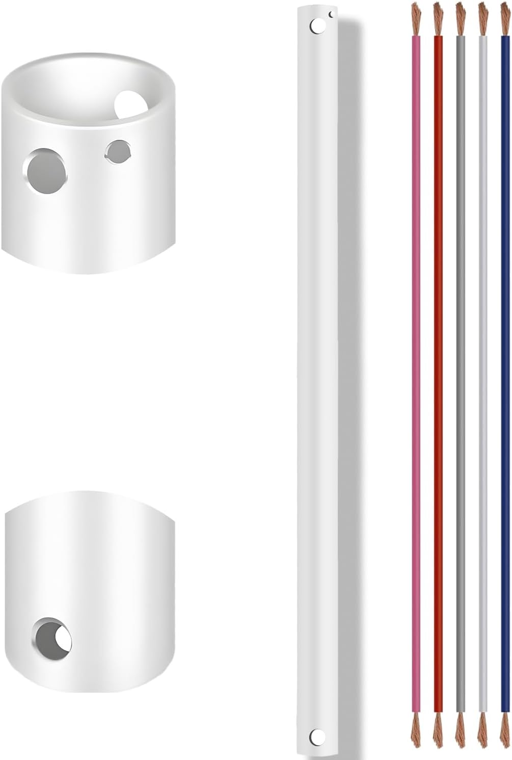 48 Inch Ceiling Fan Extension Rod for Optimal Airflow Control