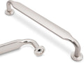 10 Pack Brushed Satin Nickel Cabinet Pulls 5 in Hole Centers - Solid