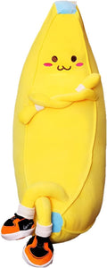 Bananaplush Stuffed Animal Cute Fruit Plushie Hugging Pillow - Soft