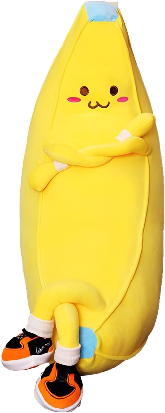 Cute Banana Plush Doll for Cuddling and Comforting Kids