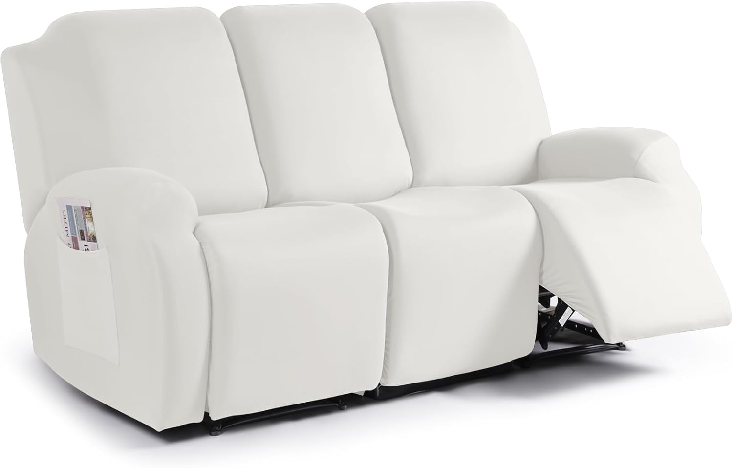 TAOCOCO Recliner Sofa Slipcover for 3 Seat Reclining Couch