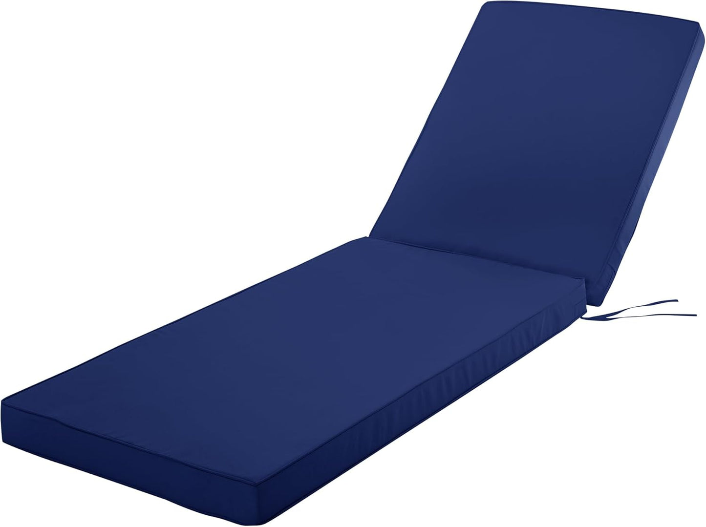 Chaise Lounge Cushion for Outdoor Furniture, Waterproof and Durable