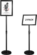 Adjustable Heavy Duty Poster Sign Holder Stand for 8.5 x 11 in