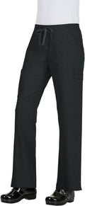 KOI Women's Holly Scrub Pants - Lightweight 8-Pocket Comfort elastic